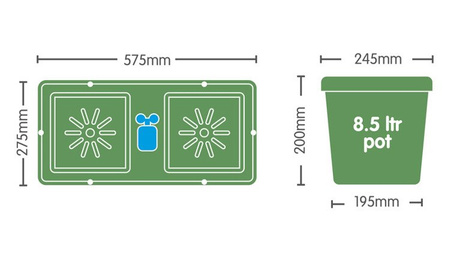 AutoPot Easy2Grow 4x8,5L