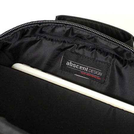 Abscent Ballistic Backpack - Black plecak antyzapa