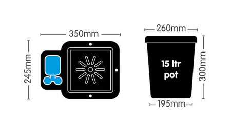 AutoPot 1x15L