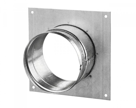 Wall flange square Ø150mm