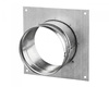 Wall flange square Ø150mm