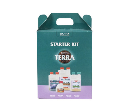 Ravinnepaketti Canna Terra Starterkit - Multa