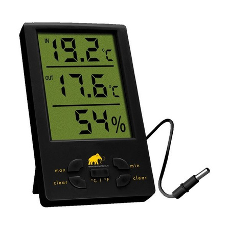 Cyfrowy Thermo-Hygrometer XXL Mammoth 