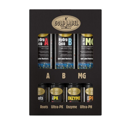 Gold Label Starterkit Hydro/Coco 250ml