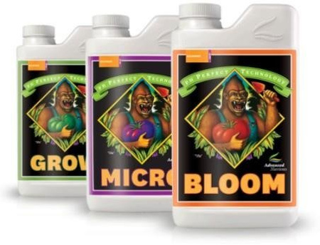 Kituri pH Perfect Grow / Micro / Bloom 1L 